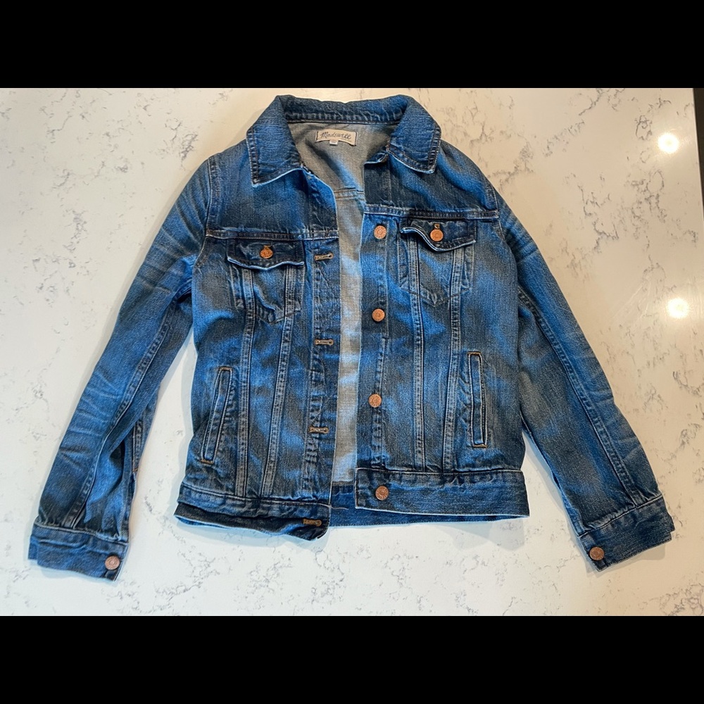 Madewell Classic Jean Jacket Blue Denim Jacket